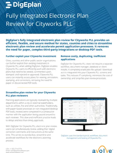 DigEplan | DigEplan for Cityworks